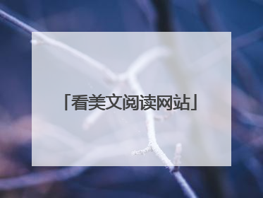 看美文阅读网站
