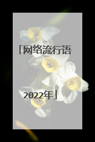 网络流行语2022年