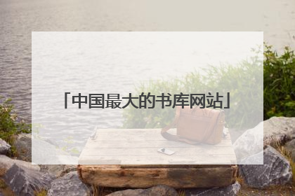 中国最大的书库网站