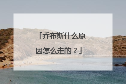 乔布斯什么原因怎么走的?