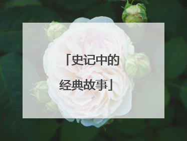 史记中的经典故事