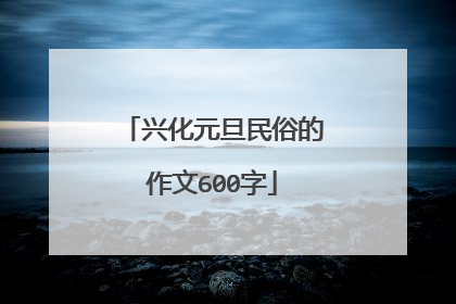 兴化元旦民俗的作文600字