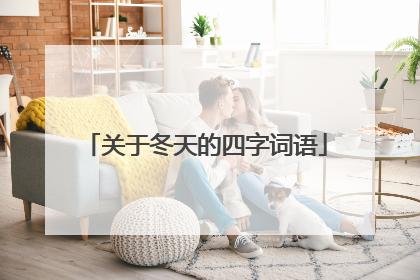 关于冬天的四字词语