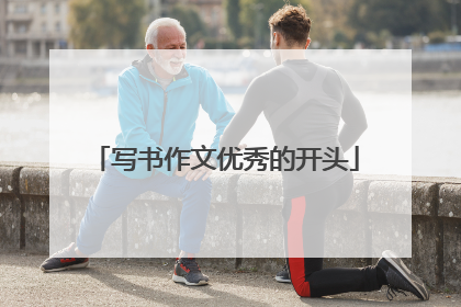 写书作文优秀的开头