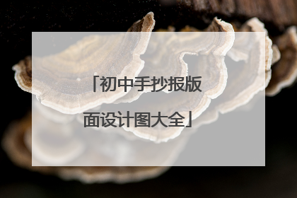 初中手抄报版面设计图大全