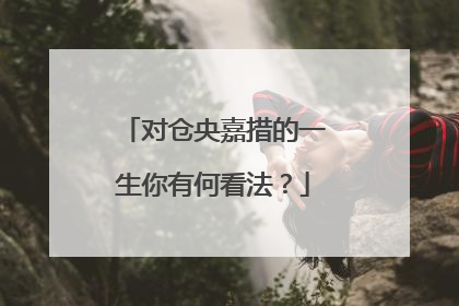 对仓央嘉措的一生你有何看法？