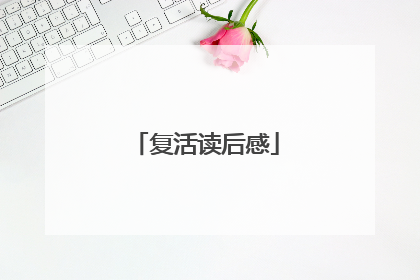 复活读后感