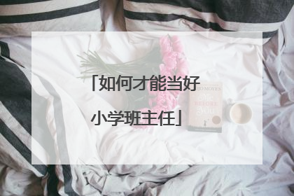 如何才能当好小学班主任