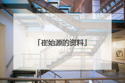 崔始源的资料