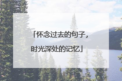 怀念过去的句子,时光深处的记忆