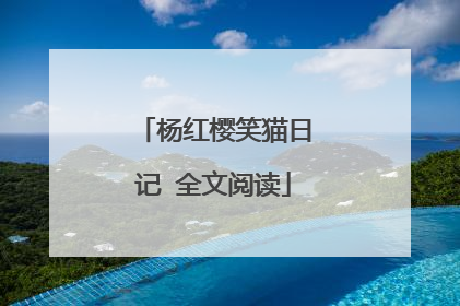 杨红樱笑猫日记 全文阅读