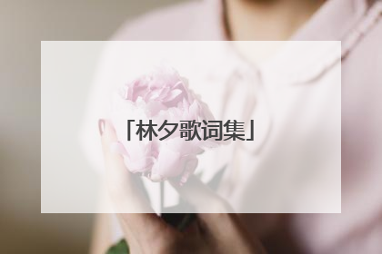 林夕歌词集