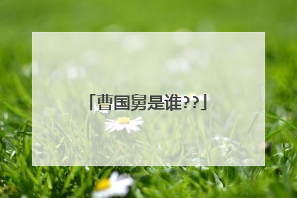 曹国舅是谁??