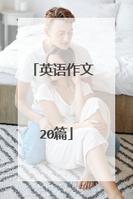 英语作文20篇