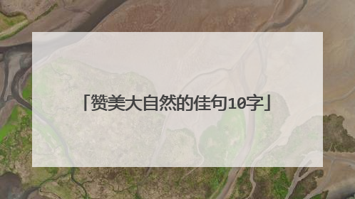 赞美大自然的佳句10字