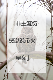 非主流伤感说说带火星文
