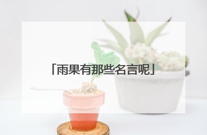 雨果有那些名言呢
