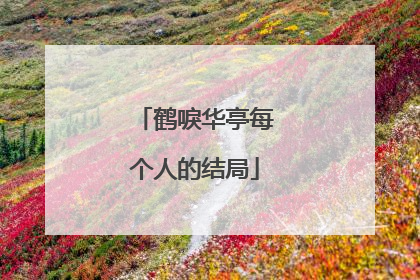 鹤唳华亭每个人的结局