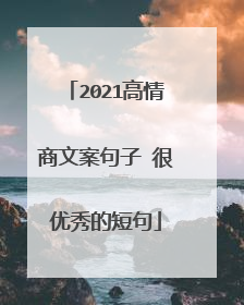 2021高情商文案句子 很优秀的短句