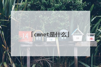 cmnet是什么
