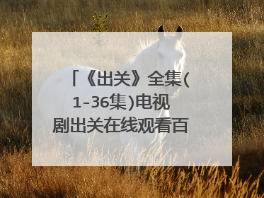 《出关》全集(1-36集)电视剧出关在线观看百度影音哪有？
