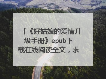《好姑娘的爱情升级手册》epub下载在线阅读全文,求百度网盘云资源