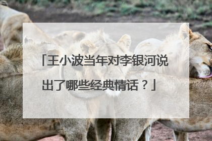 王小波当年对李银河说出了哪些经典情话？