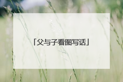 父与子看图写话