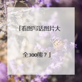 看图写话图片大全300熊?
