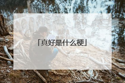 真好是什么梗