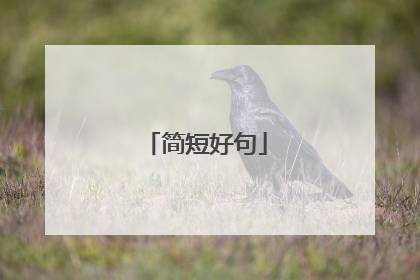 简短好句