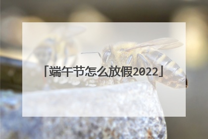端午节怎么放假2022
