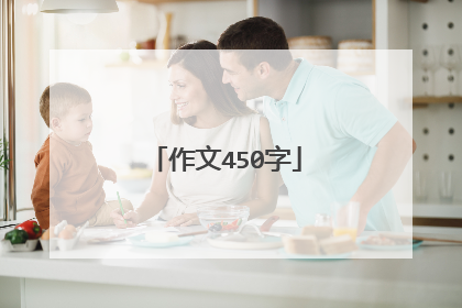 作文450字