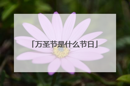 万圣节是什么节日