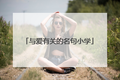 与爱有关的名句小学