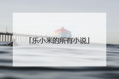 乐小米的所有小说