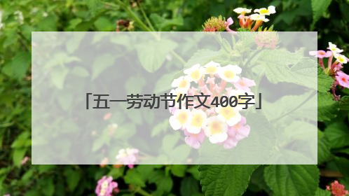 五一劳动节作文400字