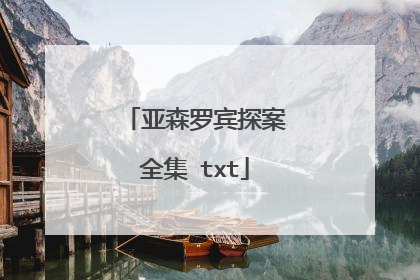 亚森罗宾探案全集 txt