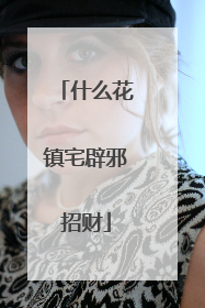 什么花镇宅辟邪招财