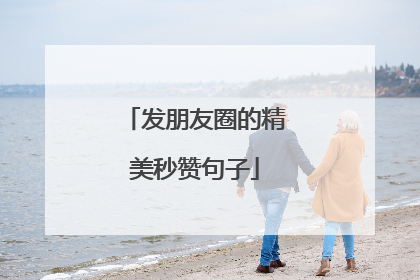 发朋友圈的精美秒赞句子