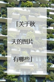 关于秋天的图片有哪些