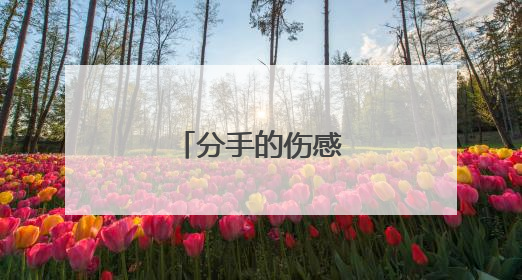 分手的伤感语录86条