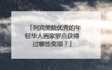 列宾美院优秀的年轻华人画家罗熹获得过哪些奖项?