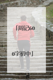 周记600字初中