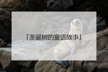 圣诞树的童话故事