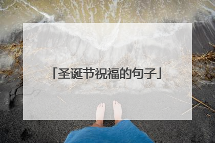 圣诞节祝福的句子