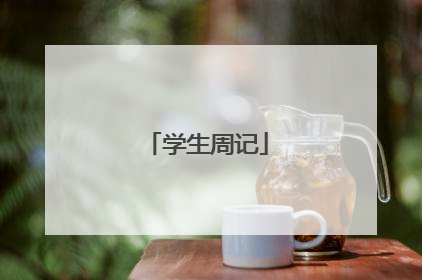 学生周记