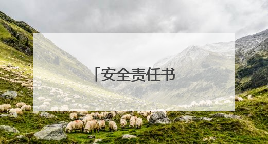 安全责任书范文5篇