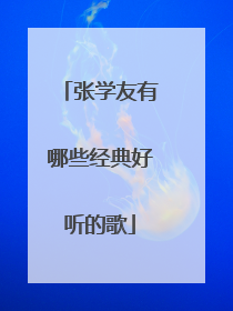 张学友有哪些经典好听的歌