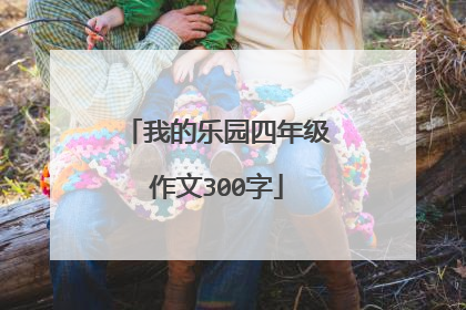 我的乐园四年级作文300字